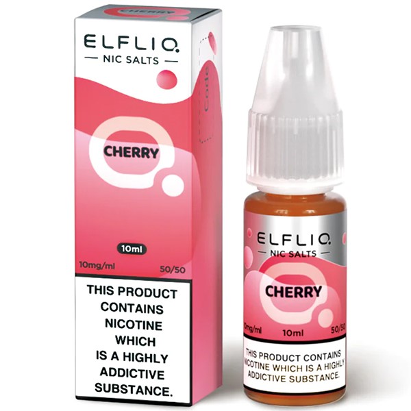 Wholesale Cherry Elf Bar Elfliq Nic Salt E Liquid (10 Pack)