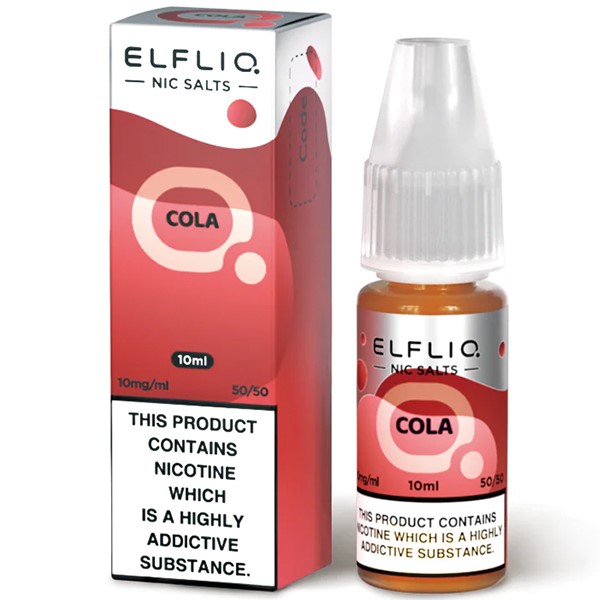 Wholesale Cola Elf Bar Elfliq Nic Salt E Liquid (10 Pack)