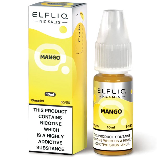 Wholesale Mango Elf Bar Elfliq Nic Salt E Liquid (10 Pack)