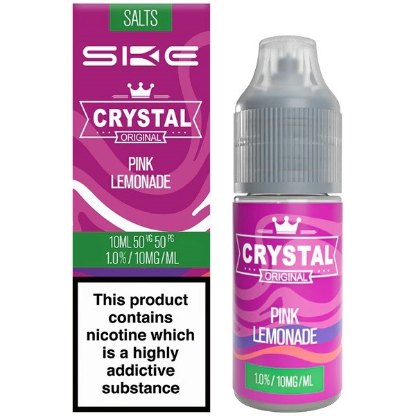 Wholesale Pink Lemonade SKE Crystal Original Nic Salt E Liquid (10 Pack)