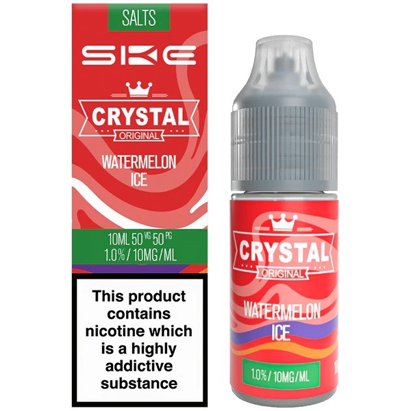 Wholesale Watermelon Ice SKE Crystal Original Nic Salt E Liquid (10 Pack)